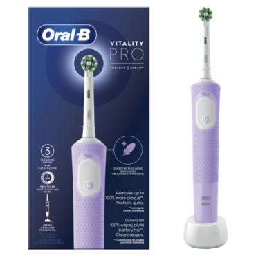 Электрическая зубная щетка Oral-B Vitality PRO Lilac Mist