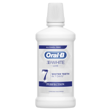 Жидкость для полоскания рта Oral-B 3D White Luxe Perfection