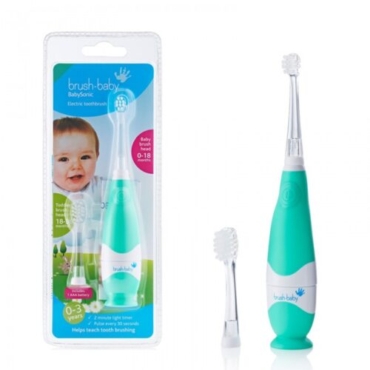 Электрическая зубная щетка Brush-Baby Sonic для детей 0-3 лет