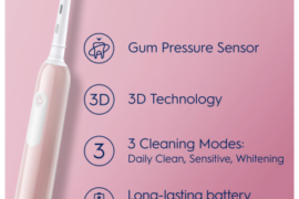 Pro Series 1 Elektriline Hambahari Pink Электрическая зубная щетка Oral-B PRO 1 Pink