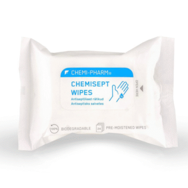 Chemisept Wipes N24 - antiseptikumiga kätepuhastuslapid