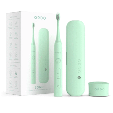Ordo Sonic+ elektriline hambahari ja reisivutlar Mint Green