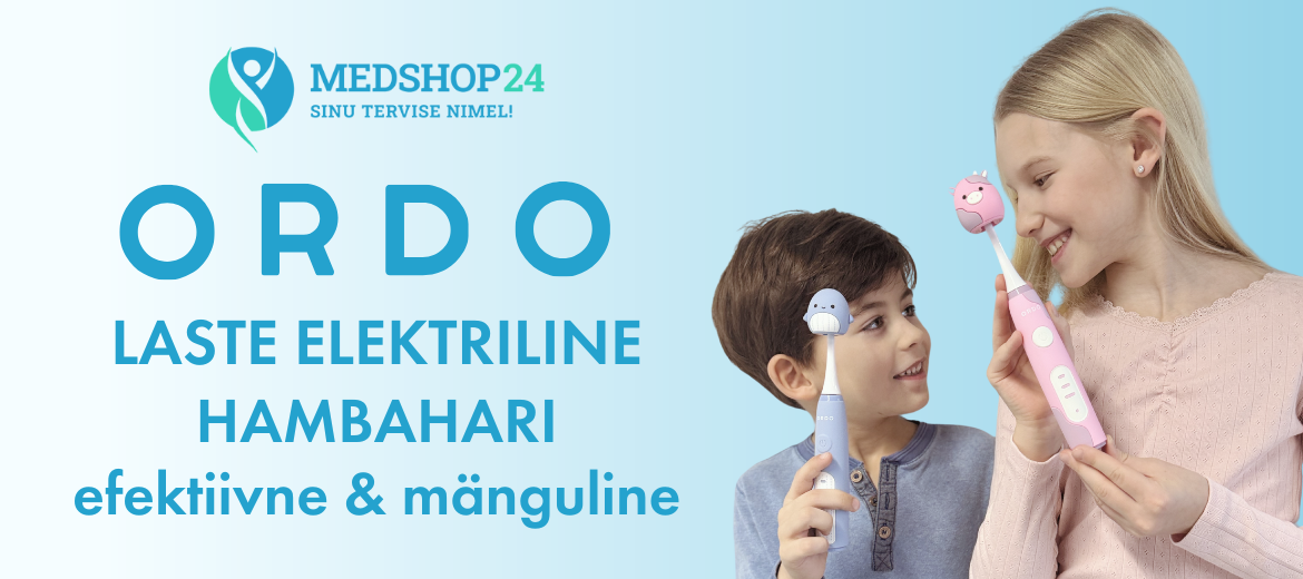 Maandumislehe banner 7 1 laste elektriline hambahari