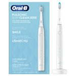 Oral-B Pulsonic Slim Clean 2000 White Sensitive elektriline hambahari